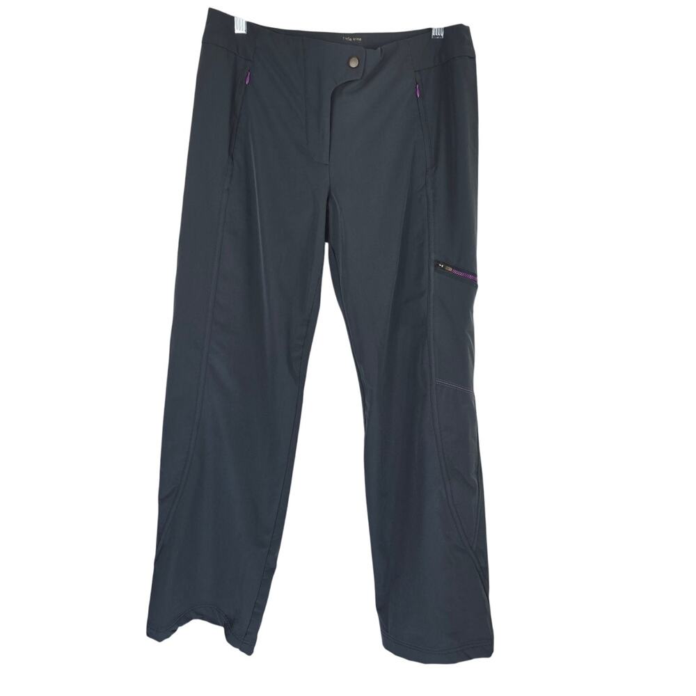 Title Nine Genie Pants Gray Women's Athletic Wear Hiking Pants M 8-10